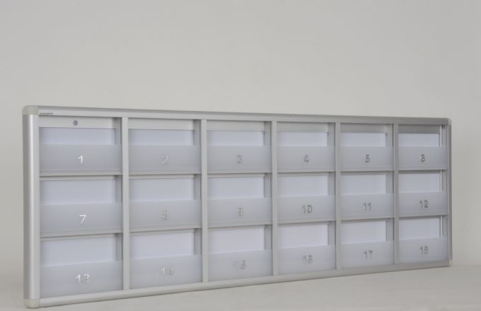 Posta Kutusu 18 Daire Bariyer Sistem