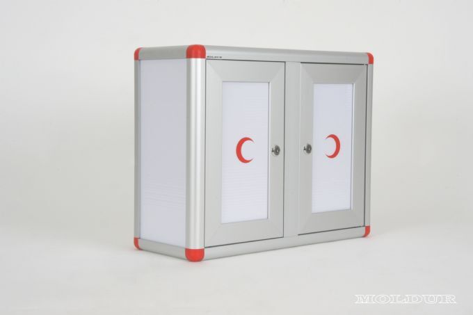 Ecza Dolabı Kilitli Ara Bölmesiz