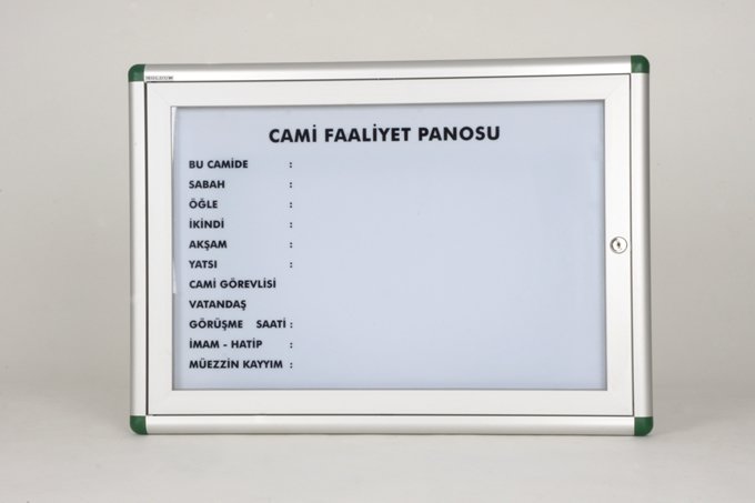 Cami Faaliyet Panosu