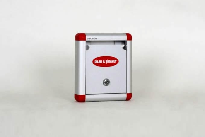 Dilek Ve Şikayet Kutusu Mini Metal