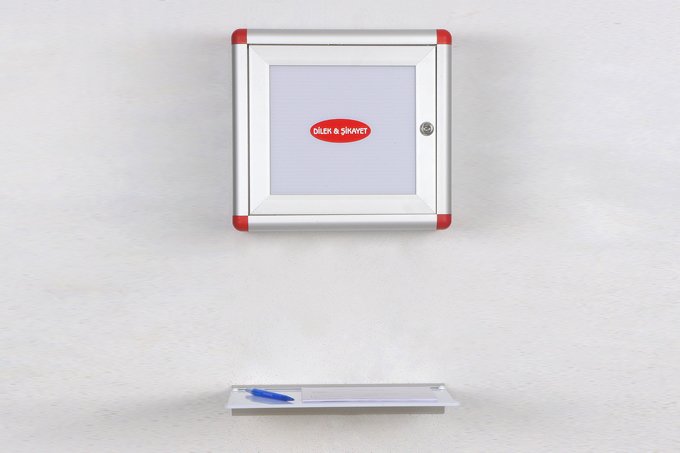 Dilek Ve Şikayet Kutusu Seti Beyaz Kapaklı