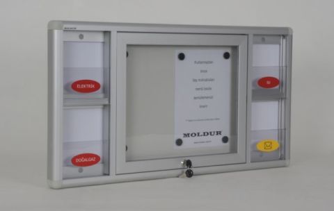 Apartman Duyuru Panosu ve Ortak Posta Kutusu Seti