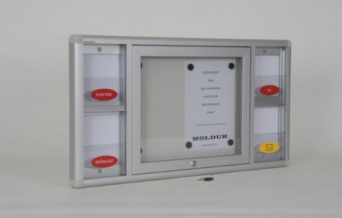 Apartman Duyuru Panosu ve Ortak Posta Kutusu Seti