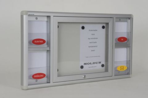 Apartman Duyuru Panosu ve Ortak Posta Kutusu Seti