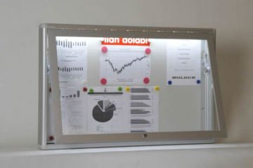 Işıklı Duyuru Panosu 8 A4 Kapasite