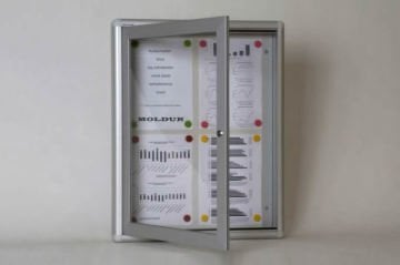 Duyuru Panosu 4 A4 Kapasiteli Mıknatıslı