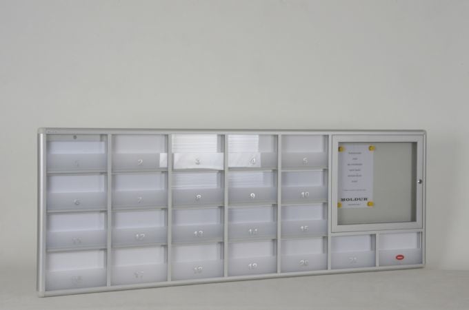 Bariyer Sistem Posta Kutusu 22 Daire Duyuru Panolu