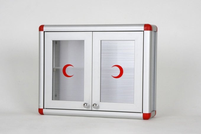 Alüminyum İlk Yardım Dolabı