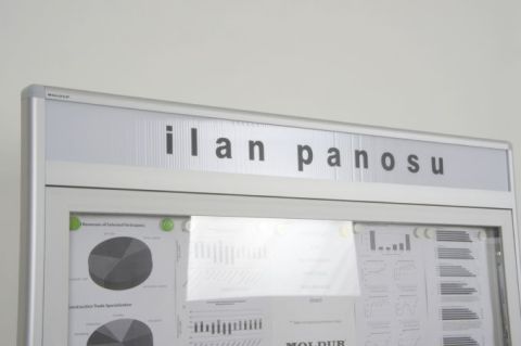 Ayaklı Duyuru Panosu 15 A4 Kapasiteli
