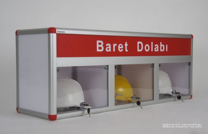 Baret Dolabı 3 Gözlü