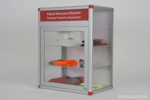 Kişisel Koruyucu Donanım Dolabı Kilitsiz