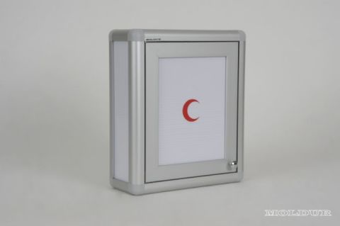 Ecza Dolabı Mıknatıslı Kulplu Kapı