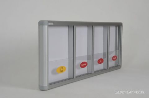 A4 Hazneli Ortak Posta Kutusu