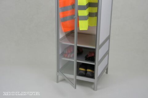 Askılıklı Manyetik Kapılı Kişisel Koruyucu Donanım Dolabı