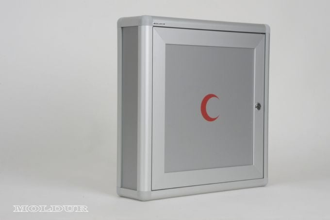 Metal Ecza Dolabı Kare