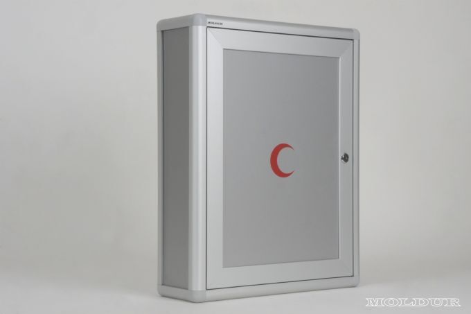 Aluminyum Ecza Dolabı Kilitli