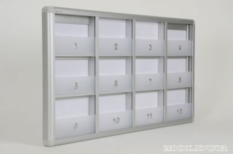 Bariyerli Posta Kutusu 12 Daire Numaralı