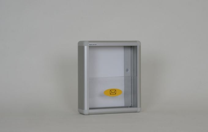 Posta Kutusu Kapısız Sabit Pleksi Bariyerli