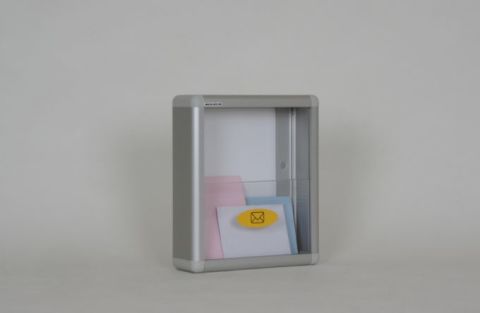 Posta Kutusu Kapısız Sabit Pleksi Bariyerli